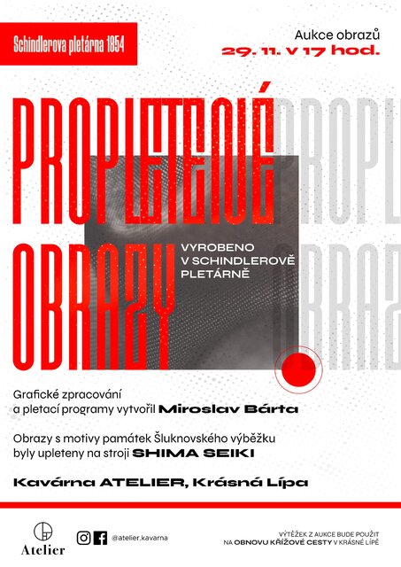 Propletené obrazy – dobročinná aukce